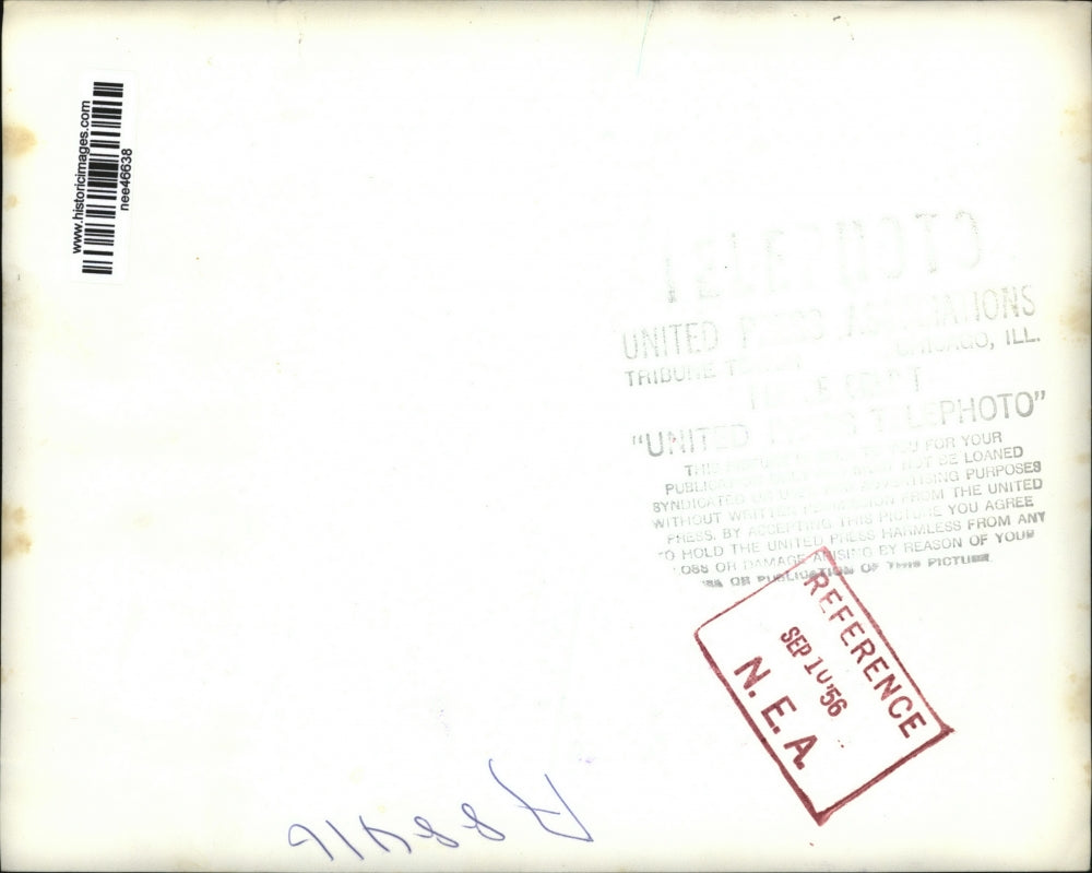 1956 Press Photo of Steven Rutolo Father of Cynthia Rutolo who was missing.