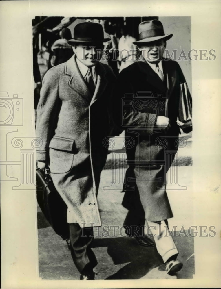 1933 Press Photo Edmund J. Wrigley Liquor Racket New York - nee47181