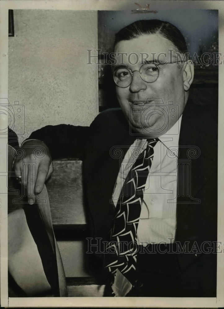 1941 Press Photo George E. brown Indictment NY Federal Grand Jury Charges