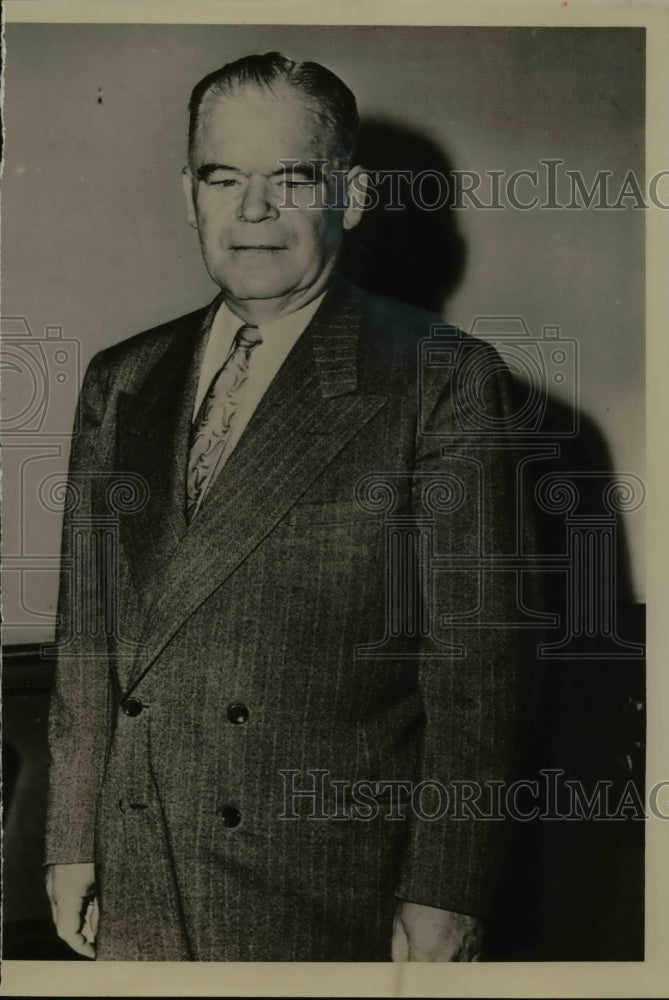 1951 Press Photo James J Moran of New York - nee47435
