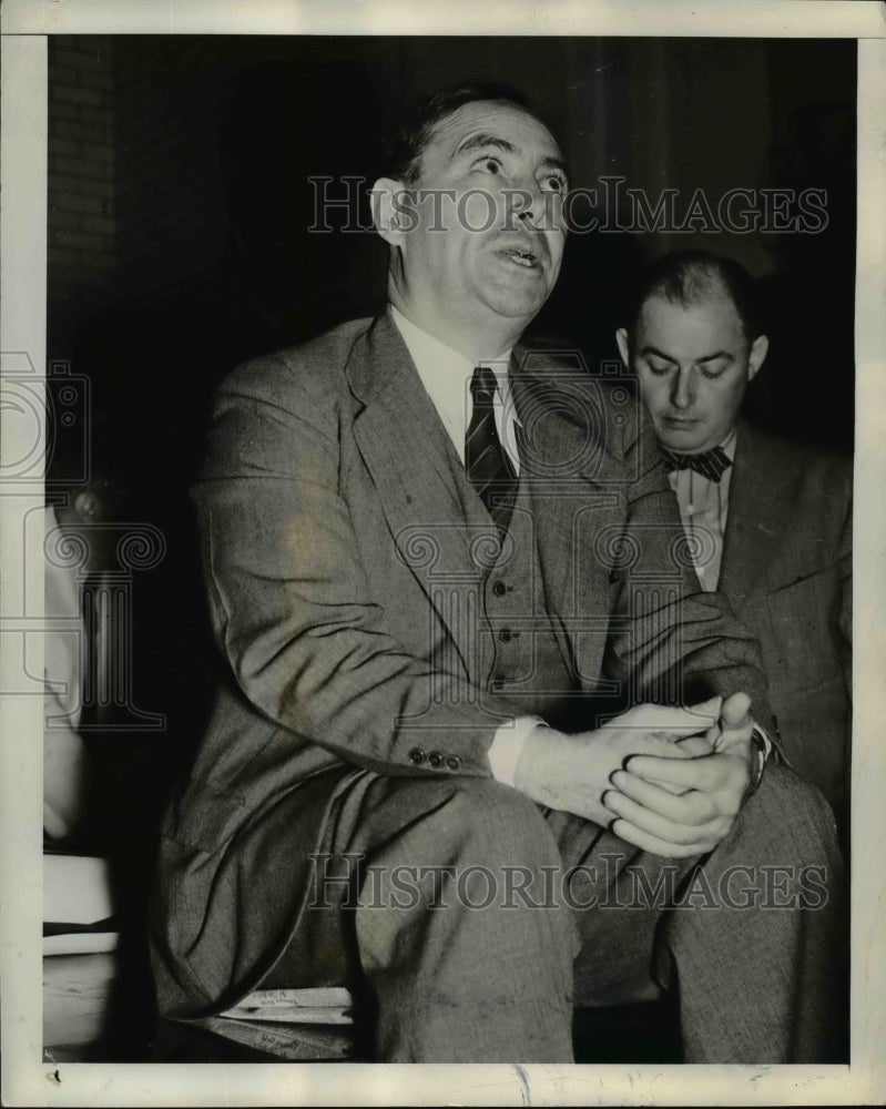 1940 Press Photo Rep. Joseph Martin Jr House of Representatives - nee47466