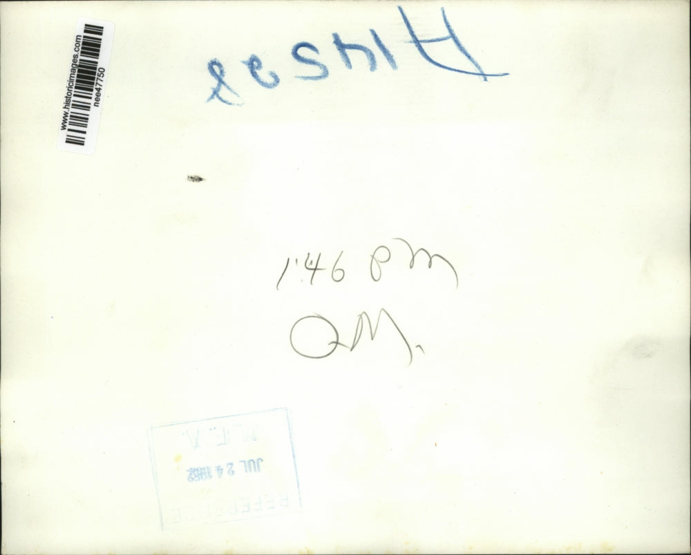 1962 Press Photo New York Governor Averell Harriman, United Airlines Hostess