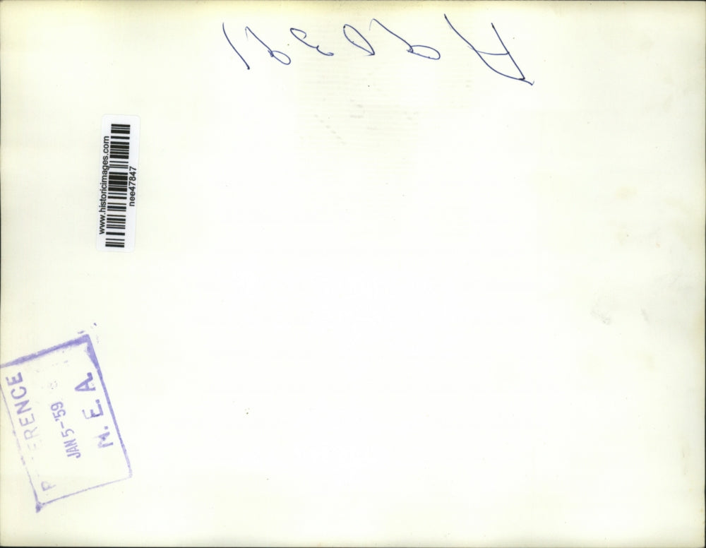 1958 Press Photo Vatican City Pope John XXXIII @ St Peters Basilica - nee47847