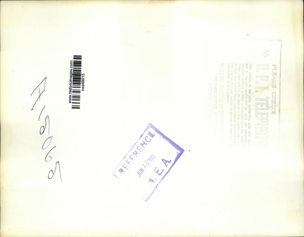 1960 Press Photo Fargo, No Dak Nelson Rockefeller