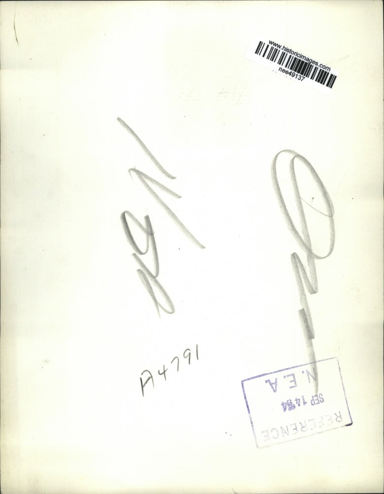 1954 Press Photo Evanston Illinois Rev Bragi Fridriksson(L) Iceland Evangel. Chr