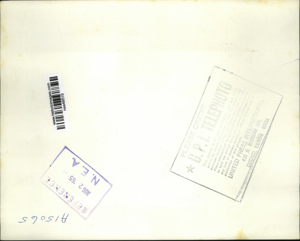 1965 Press Photo New Yorks Gov. nelson Rockefeller Minneapolis Press Conference