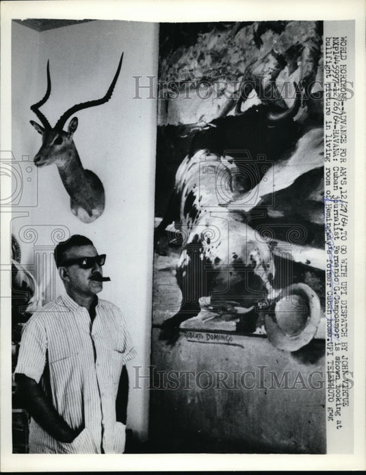 1964 Press Photo Havana Cuba journalist Fernando Campoamor - nee50246