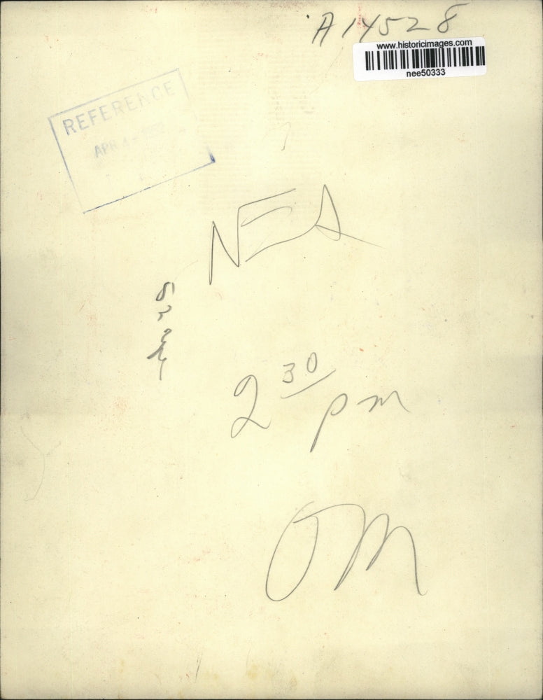 1952 Press Photo National Security Administrator W Averell Harriman - nee50333