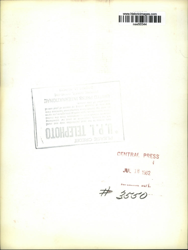 1962 Press Photo Miss Ellen Jane Freeman Famous Stage & Screen Actress Married