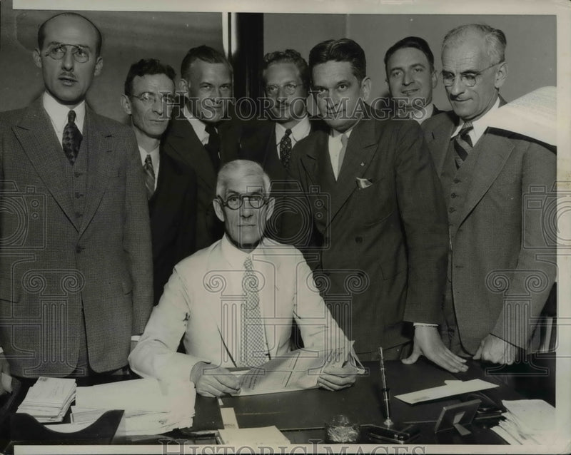 Load image into Gallery viewer, 1936 Press Photo o Dr Francis Townsend Old Age Pension plan.BG Rankine
