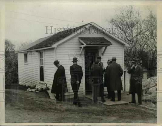 Press Photo Scarsdale, NM Greenburg police station - nee50584