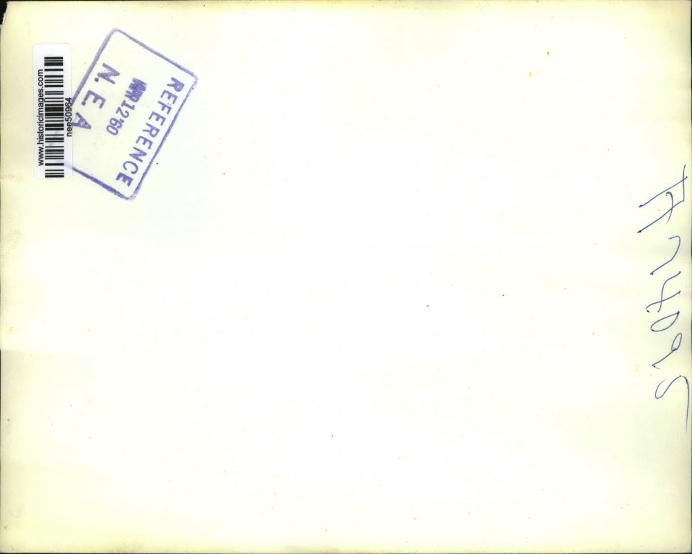 1959 Press Photo Senator Hubert H Humphrey Announcing Bid for Presidency