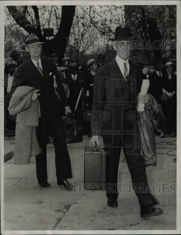 1938 Press Photo Dr. Francis E. Townsend U.S. Marshall in Harrington Washington