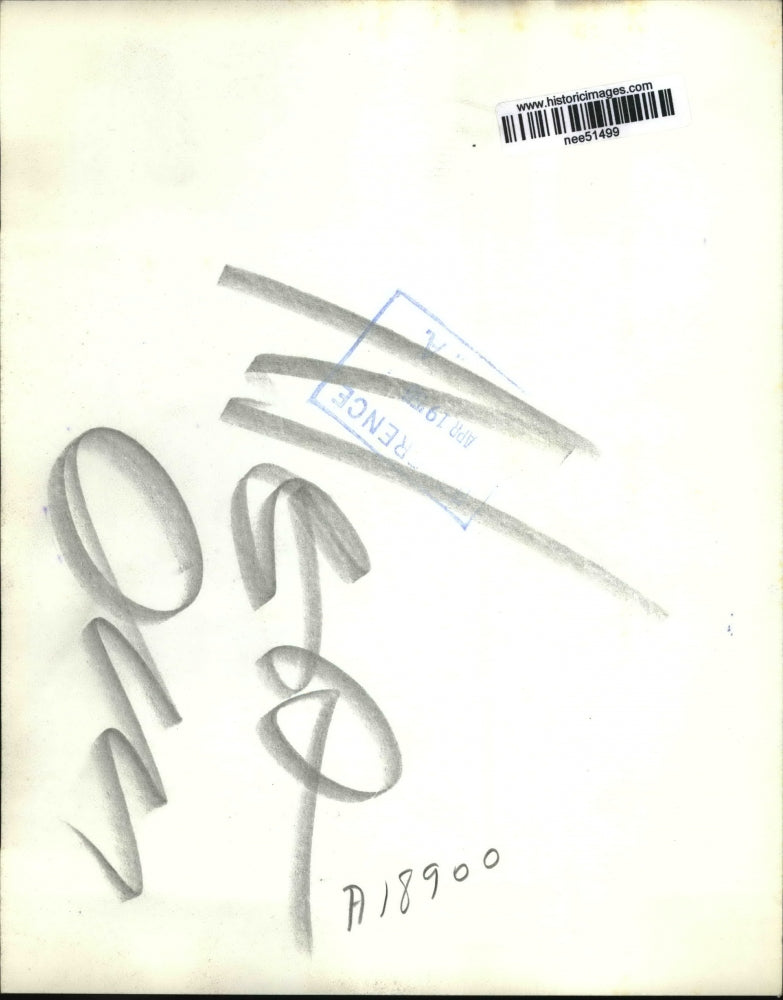 1955 Press Photo Washington DC Dr William D Abramson sits with head in hands.