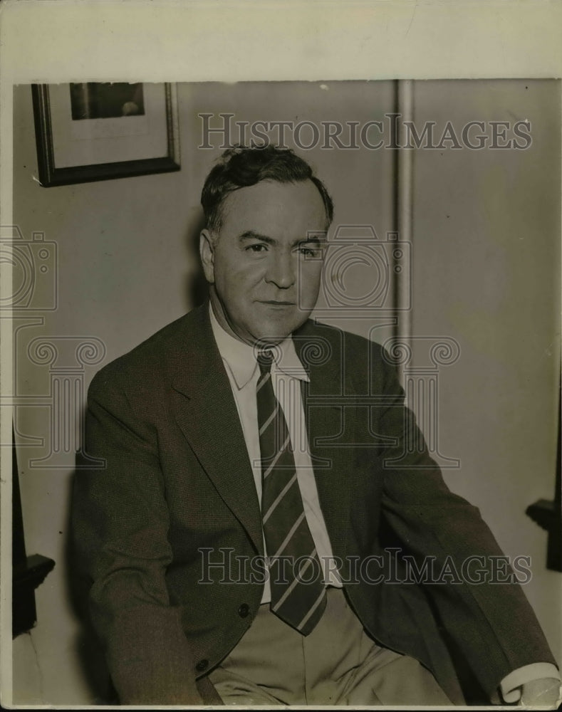 1938 Press Photo Robert H Lewis