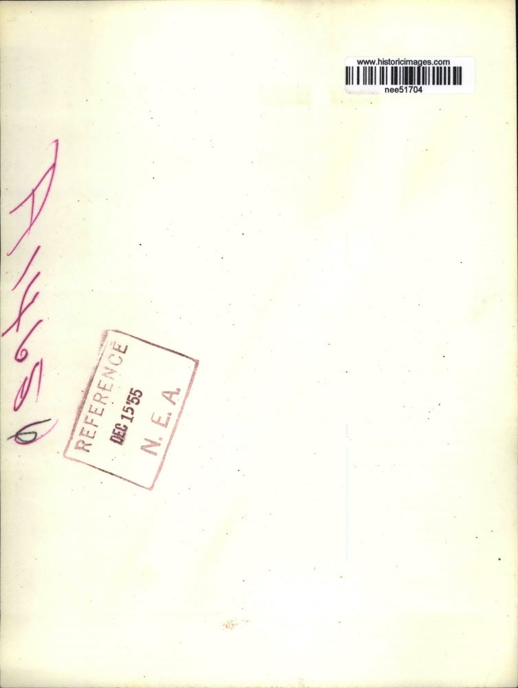 1955 Press Photo Secretary of State John Foster Dulles Speaking to Press