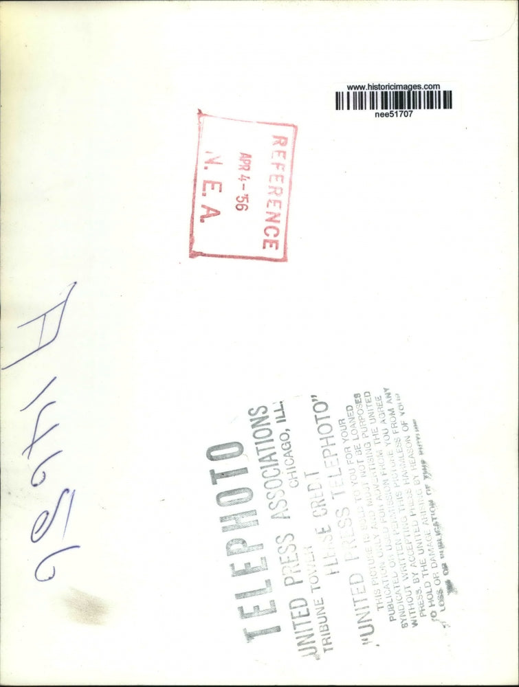 1956 Press Photo Secretary of State John Foster Dulles Leaving White House