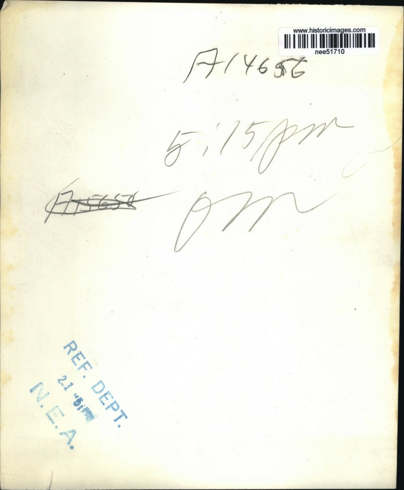 1951 Press Photo Senator John Foster Dulles Director of Japanese Peace Treaty