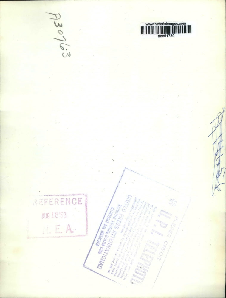 1958 Press Photo US State Secretary John Foster Dulles New York United Nations