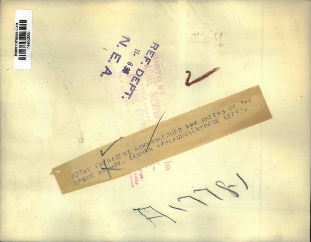 1936 Press Photo President Roosevelt and Lehmkn - nee52866