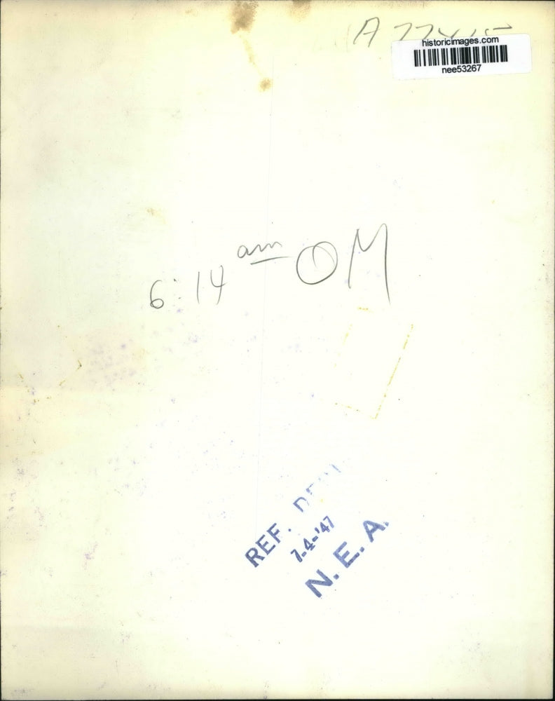 1947 Press Photo Mrs. Veletta Wilmink, ex-dice girl Charles Jr, at Chicago Union