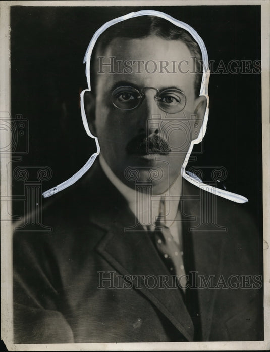 1933 Press Photo A H Wiggin