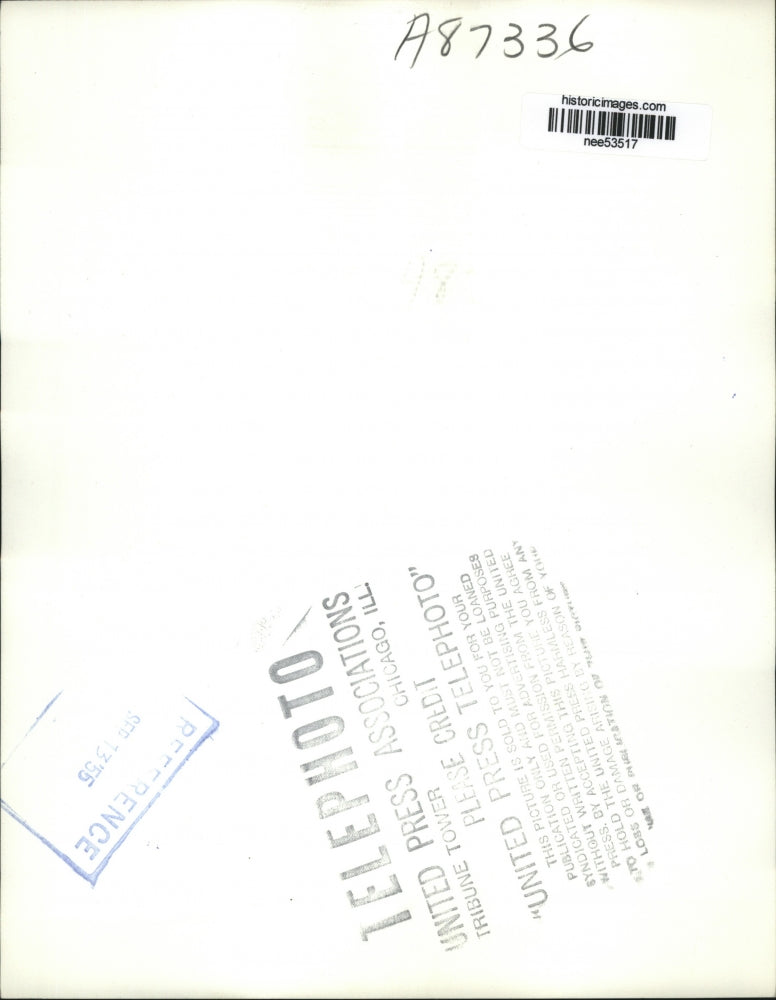 1955 Press Photo Ronnie Laughlin Kills Woman During Shooting Spree - nee53517