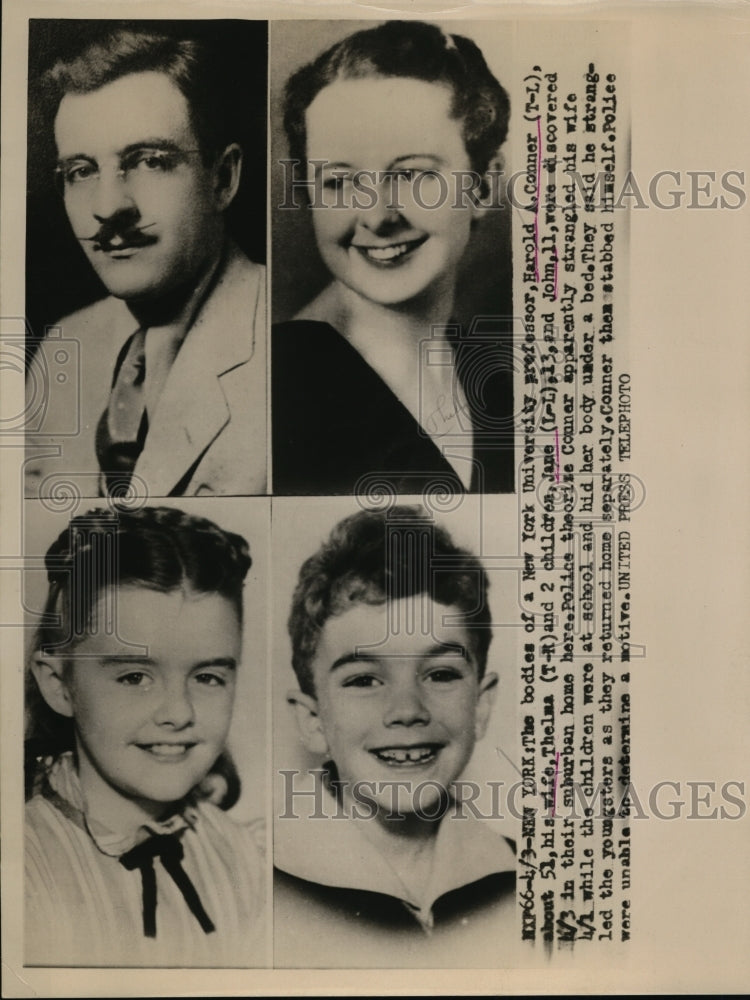 Press Photo Harold A. Conner, Wife Jane Bodies Found New York - nee53882