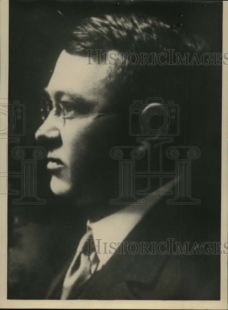 1939 Press Photo Iowa Judge C.C. Bradley, Beaten by Farm Mob - nee53967