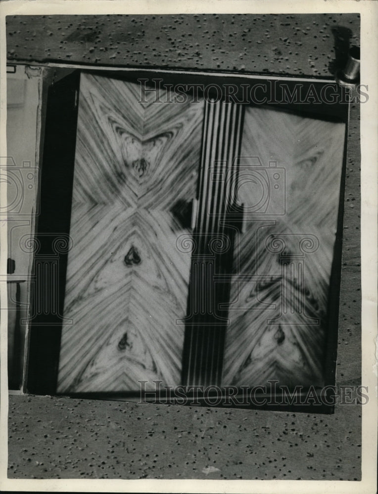 1936 Press Photo Paul Guadlach Desk in Office - nee54011