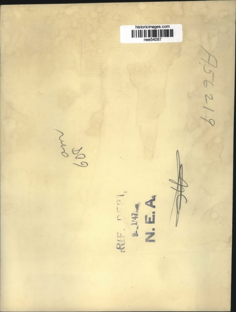 1947 Press Photo Dutch Ambassador to US Elco Van Kleffens - nee54087