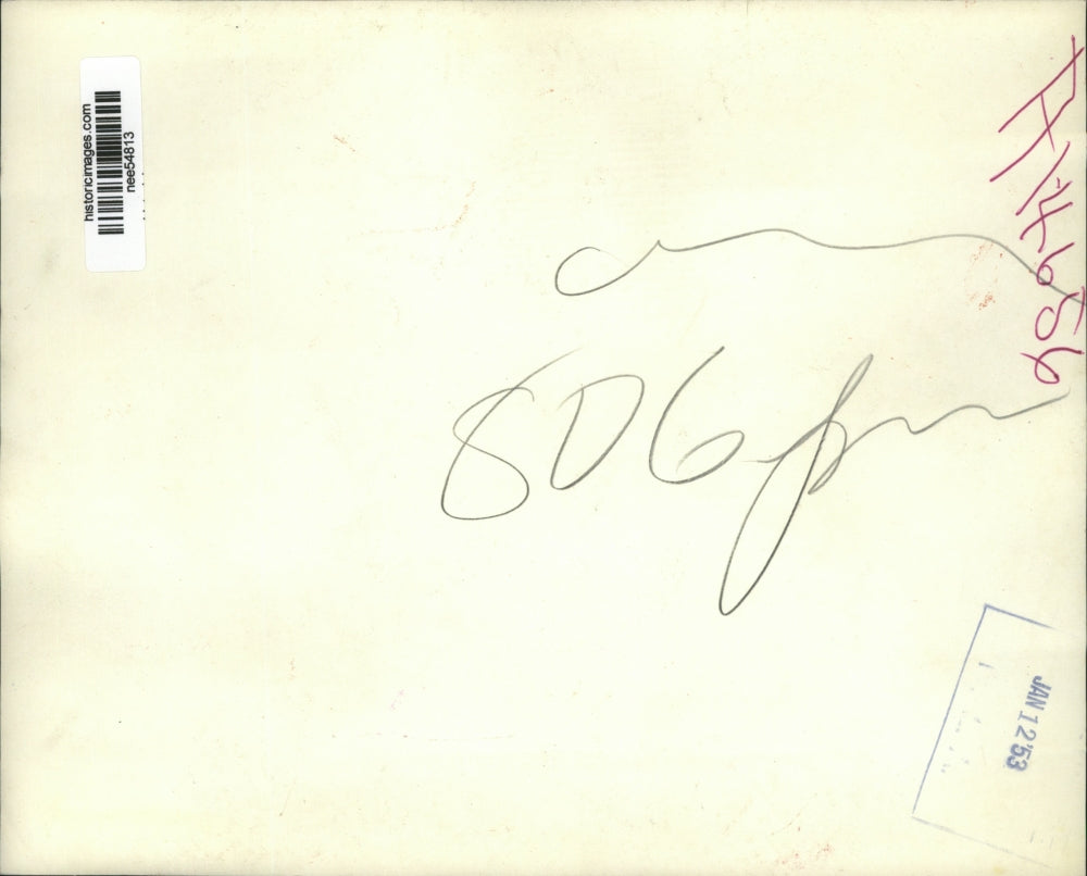 1953 Press Photo Secy. Of State John Foster Dulles With His 5 Assistants