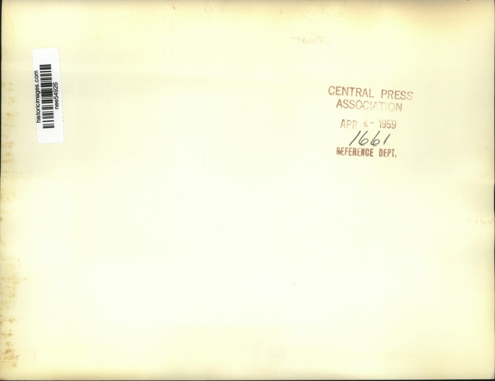 1959 Press Photo First Session of North Atlantic Council in Washington