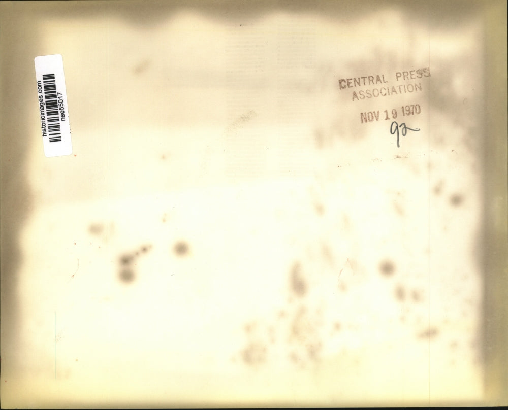 1970 Press Photo Walter Schoel and Stefan Jedrychowski in Warsaw - nee55017