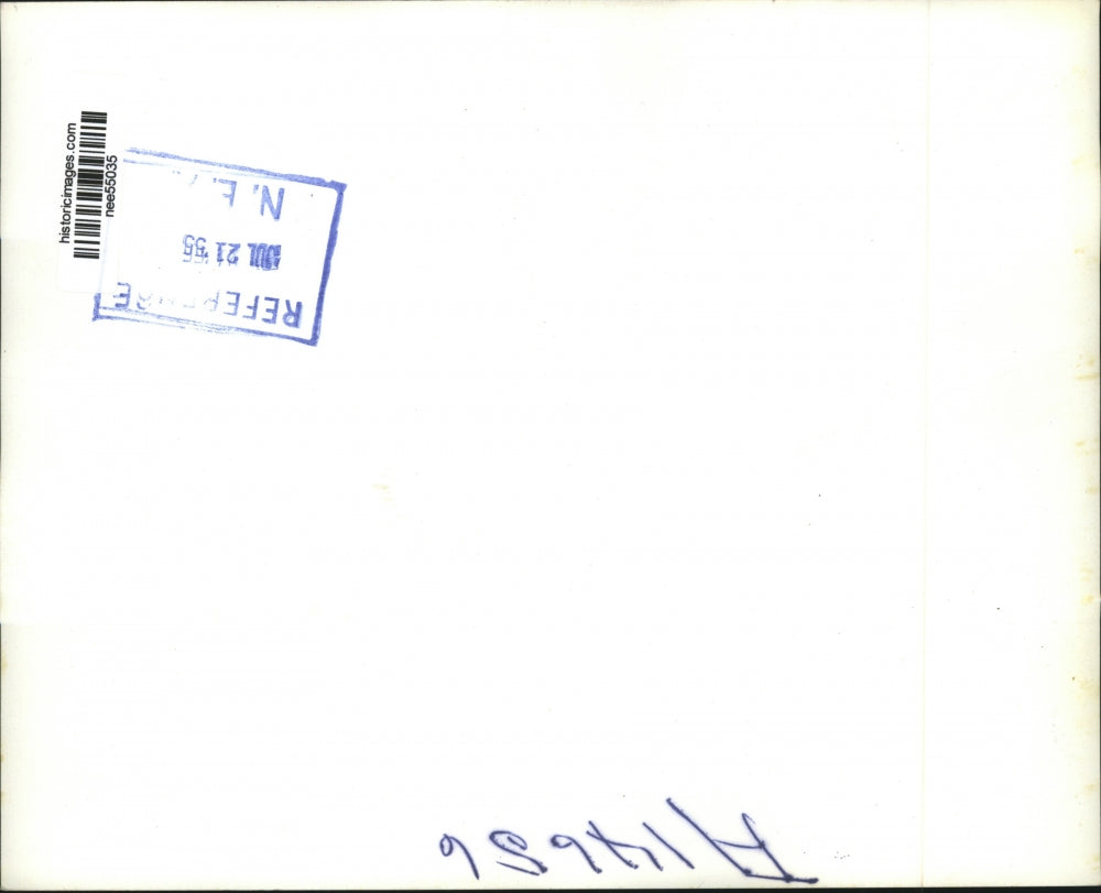 1955 Press Photo Washington-Sec'y of State John Foster Dulles talks to reporters