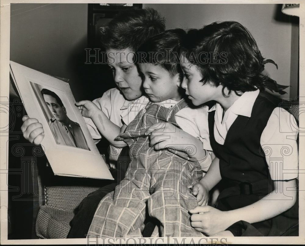 1951 Press Photo Chicago Children of Dr and Mrs Anthony Ippolito Jr.