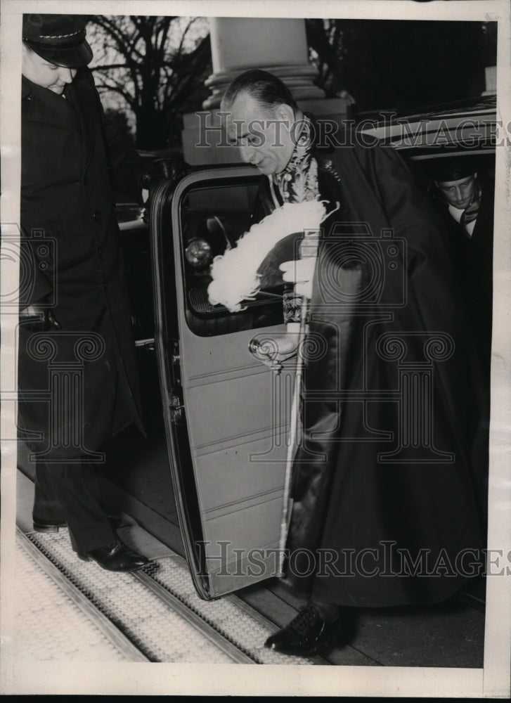 1939 Press Photo Italian Ambassador to US Don Ascanio Dei Principi Colonna