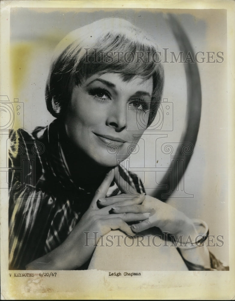 Load image into Gallery viewer, 1967 Press Photo Leigh Chapman - nee55635
