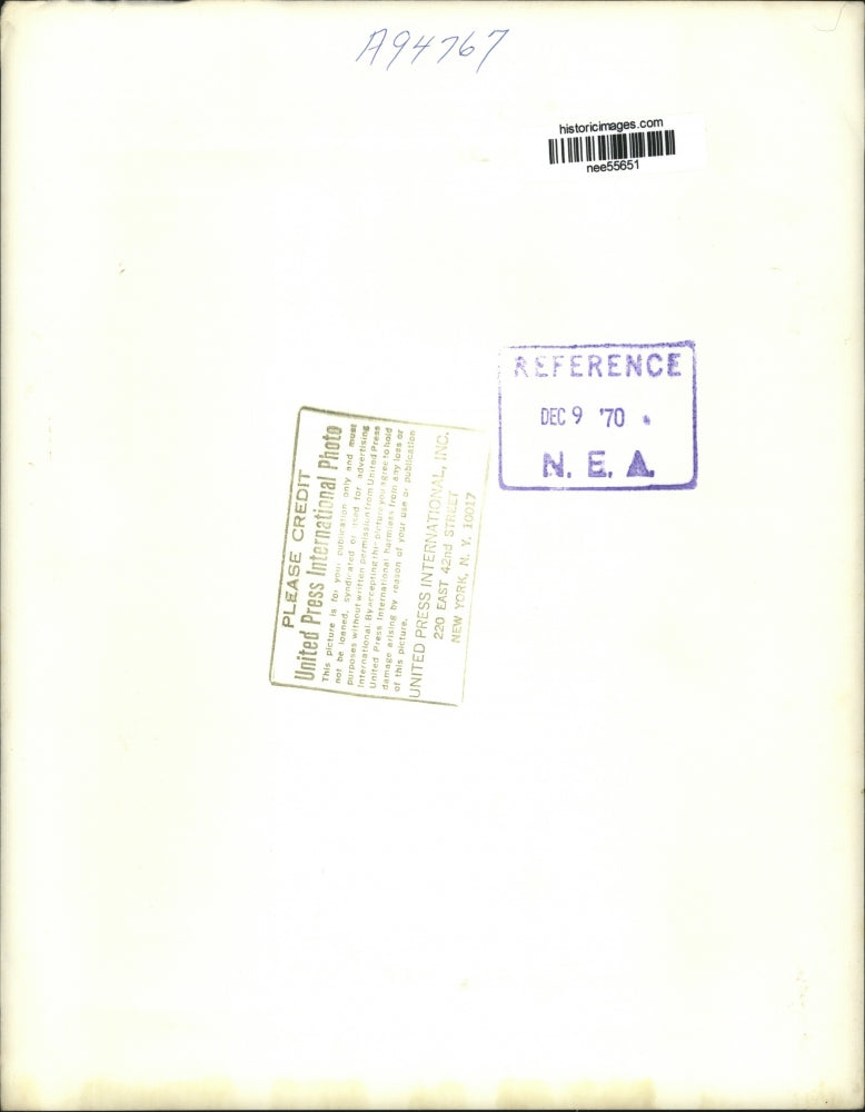 1970 Press Photo Gov. Marvin Mandel of Maryland Car Accident Annapolis, MD