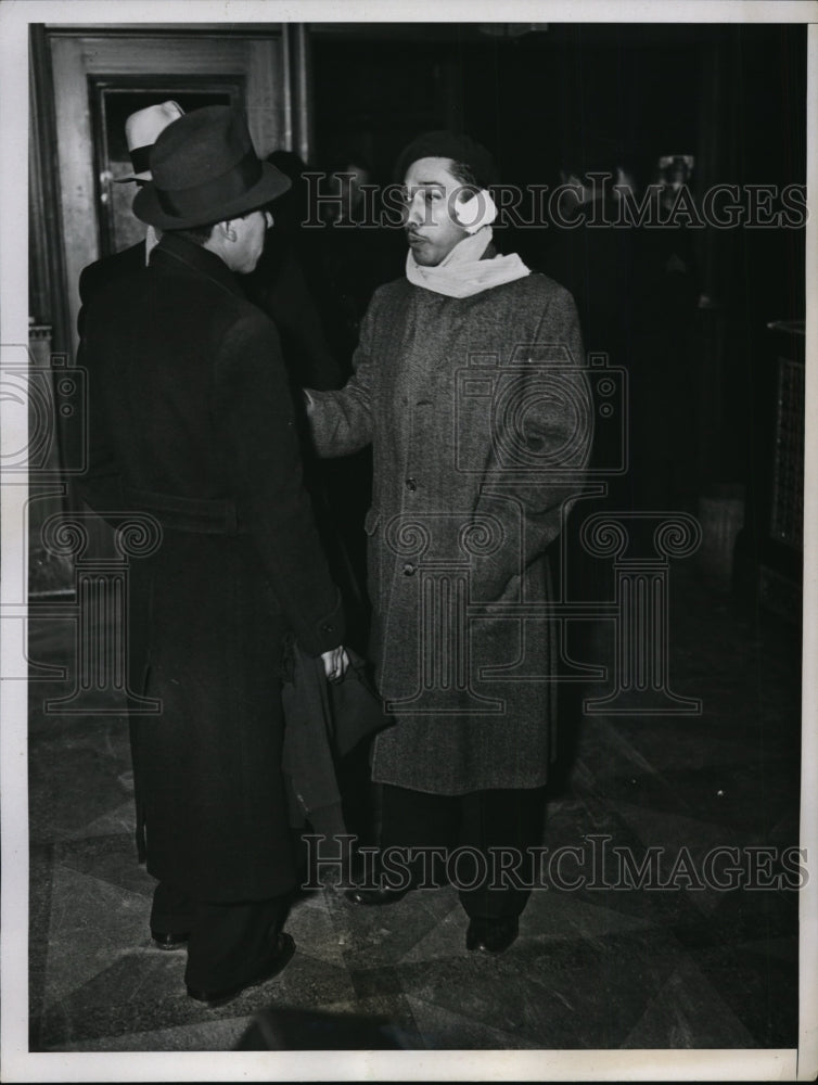 1935 Press Photo Alphonse Negroe Taken by S.S. Algonquin Mohawk Survivor