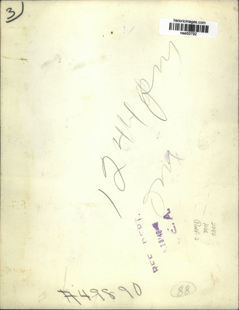 1948 Press Photo Charles Sawyer, Attorney In Cincinnati Law Office With Truman.