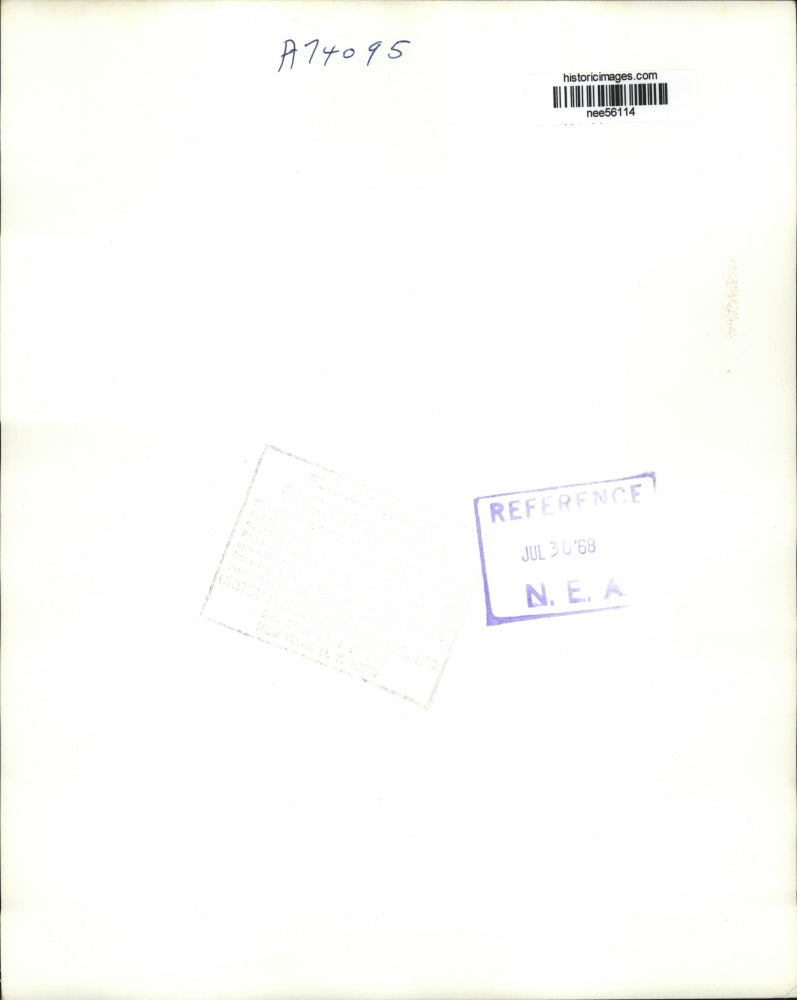 1968 Press Photo Vice President Hubert Humphrey Wife and Sen. Eugene McCarthy