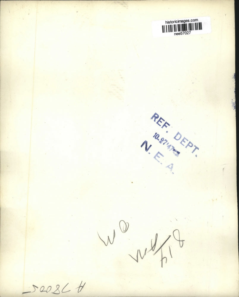 1947 Press Photo Walter Walsh Father of Teen Killed by Train While Drunk