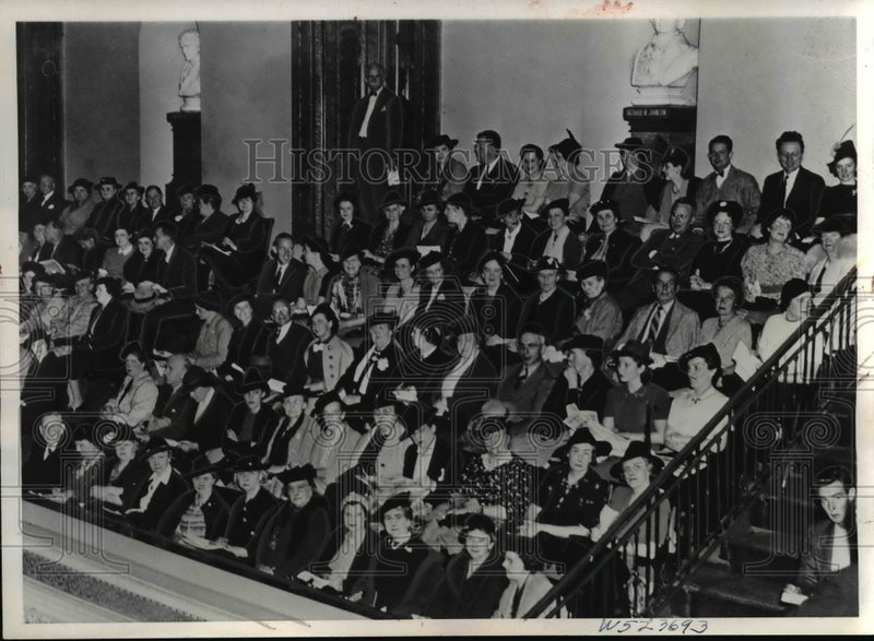 Load image into Gallery viewer, 1939 Press Photo Senate galleries were packed for Neutrality Bill debate.
