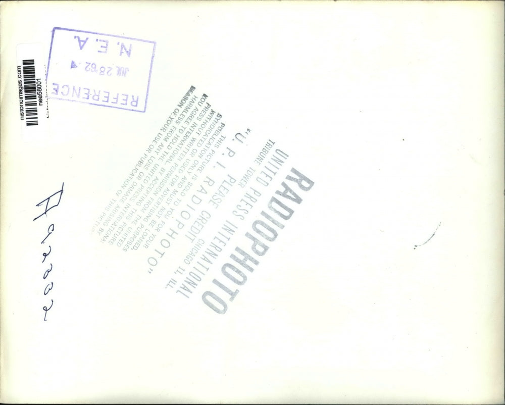 1962 Press Photo Soviet Foreign Minister Andrei Gromyko and Dean Rusk