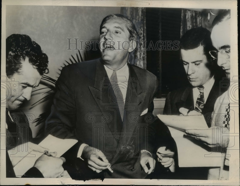 Load image into Gallery viewer, 1948 Press Photo Dimitri Karaghisov Bulgarian Vice Council in Turkey
