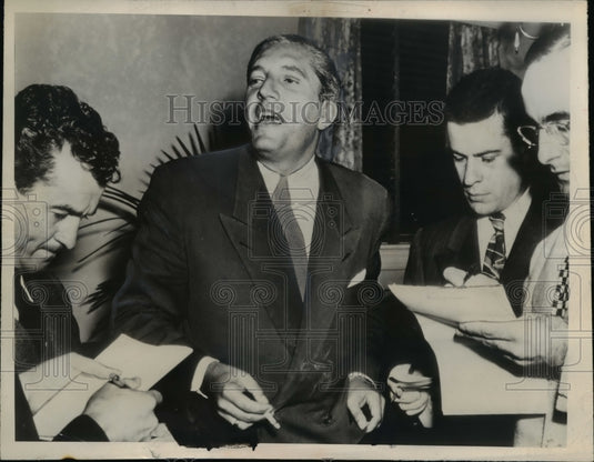 1948 Press Photo Dimitri Karaghisov Bulgarian Vice Council in Turkey