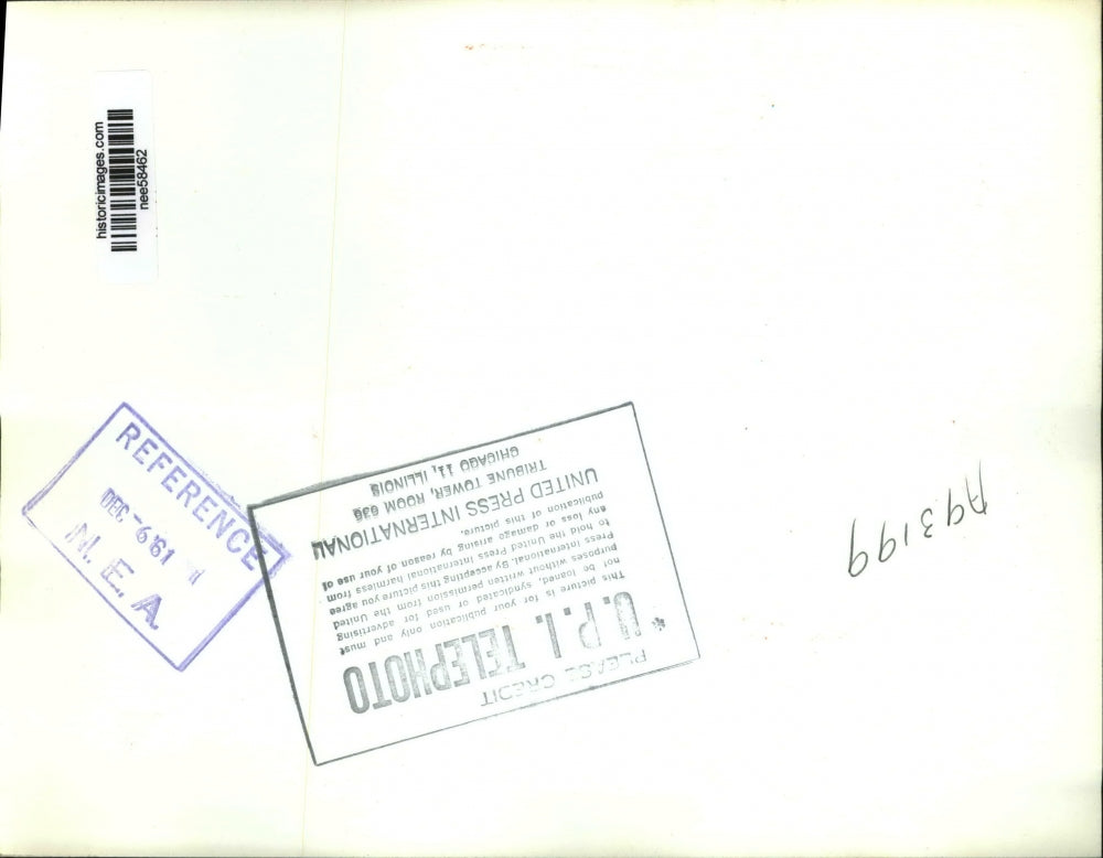 1961 Press Photo John Randall Woolridge wanted by police for slaying of family