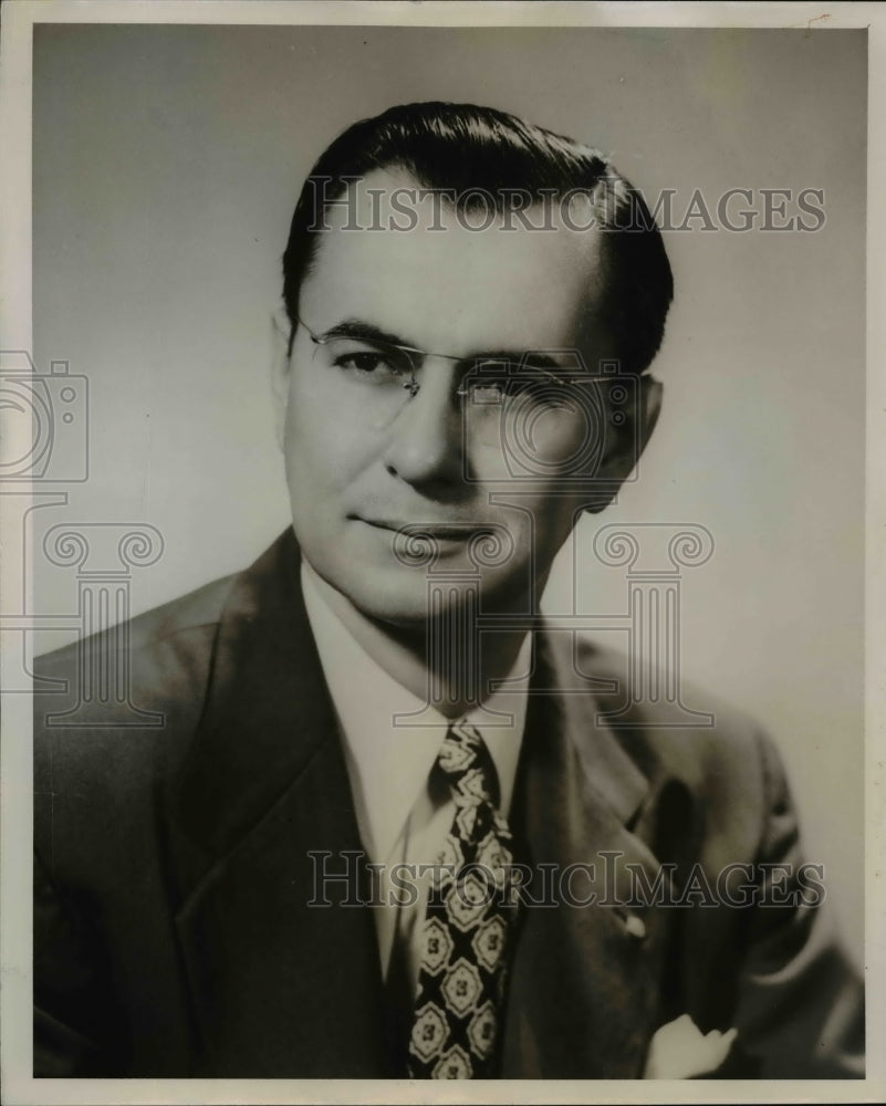 1954 Press Photo Christian F Beukema U.S. Steel - nee58671