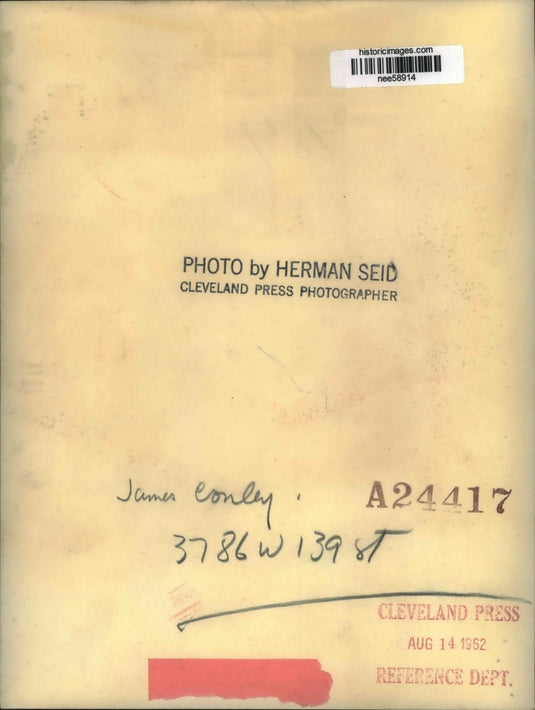 1962 Press Photo James Conley - nee58914